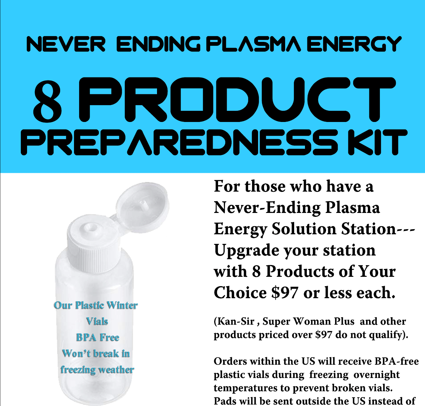 Preparedness Kit-8 - USA Med Bed