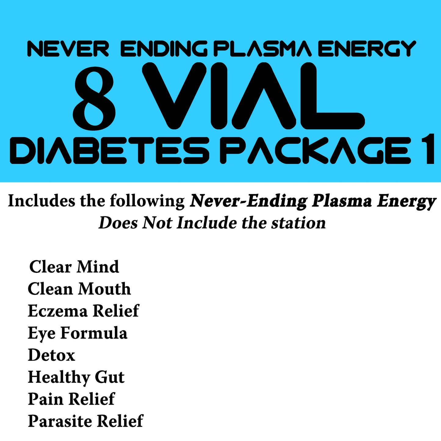 Diabetes Package 1 - USA Med Bed