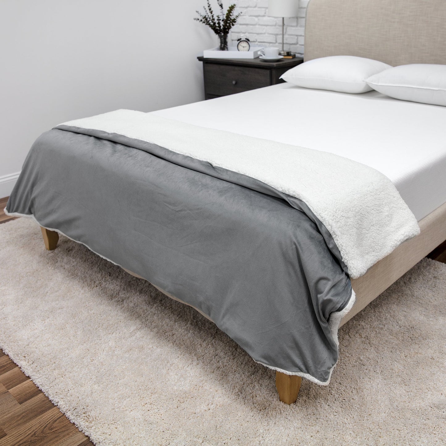 Sherpa Weighted Blanket - USA Med Bed