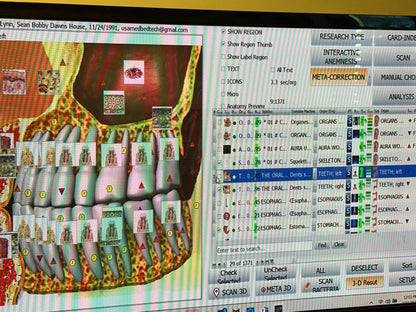 Remote Body Scan Bioscan with Hair Sample Package - USA Med Bed