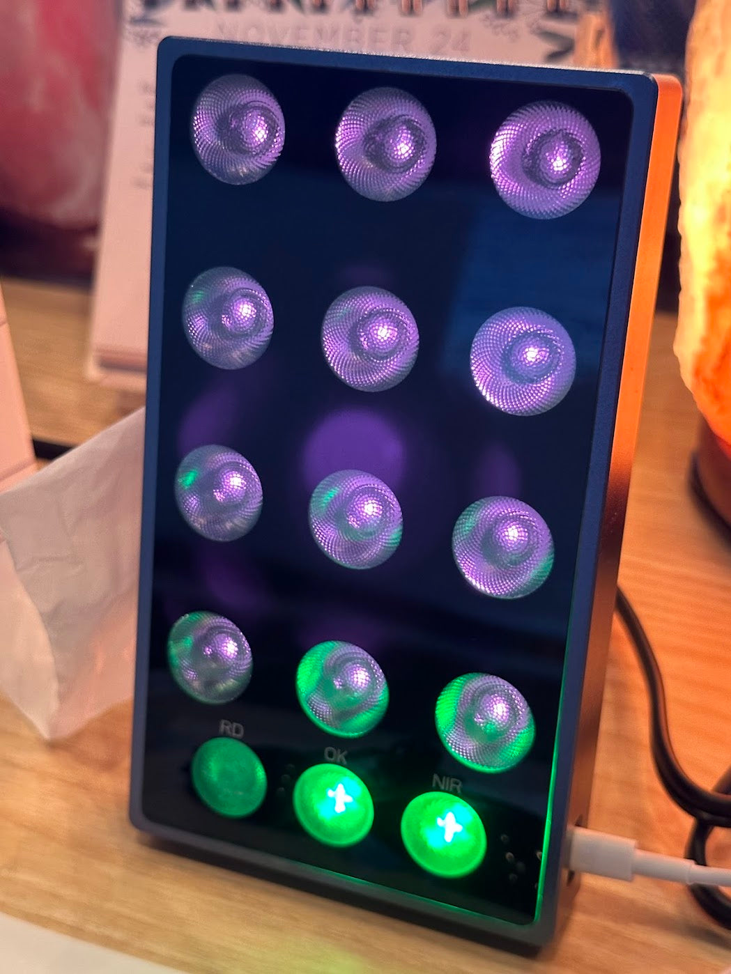 Red Infrared LED Portable Handheld Therapy Device - USA Med Bed