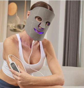 LED Red Light Facial Skincare Mask - USA Med Bed