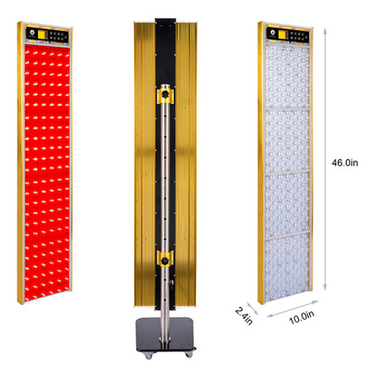 Outdoor Infrared Sauna Room LED Red Light Therapy Panel - USA Med Bed