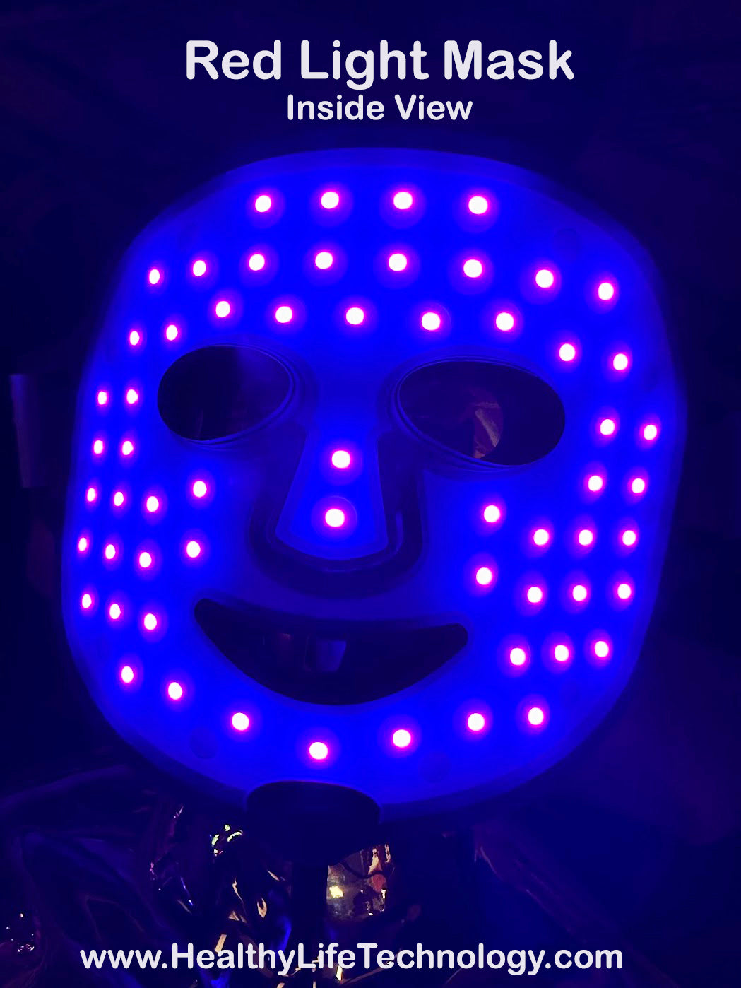 LED Red Light Facial Skincare Mask - USA Med Bed