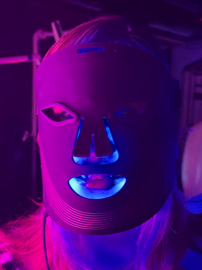 LED Red Light Facial Skincare Mask - USA Med Bed