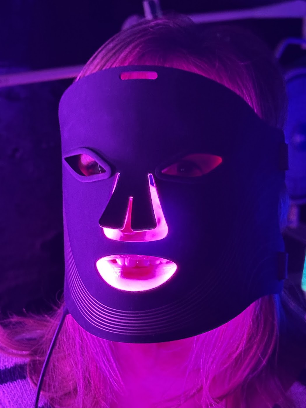 LED Red Light Facial Skincare Mask - USA Med Bed