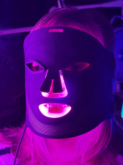 LED Red Light Facial Skincare Mask - USA Med Bed