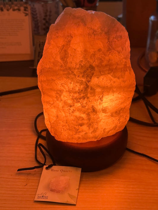Rose Quartz Lamp - USA Med Bed