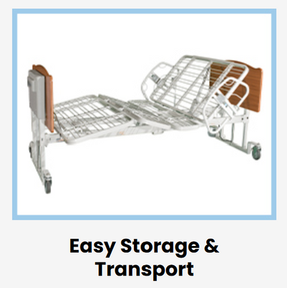 Med Mizer ComfortWide EX8000 Bariatric Low Bed